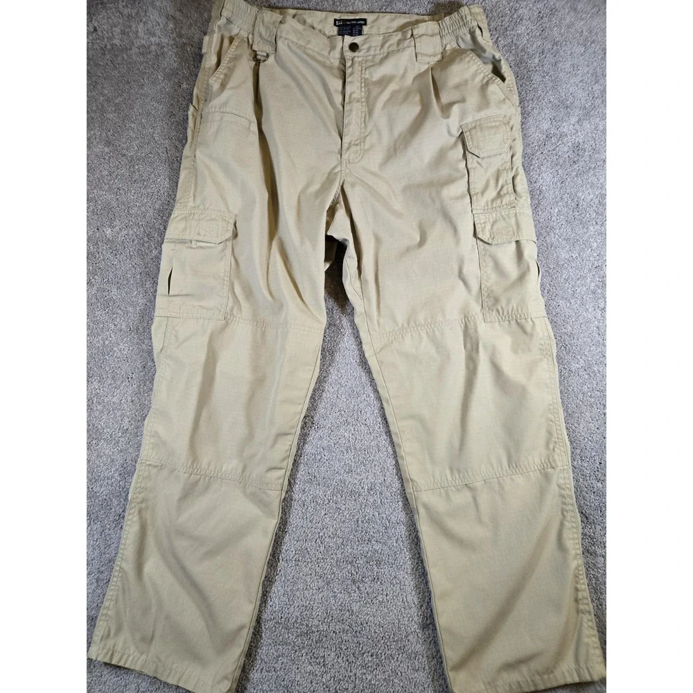 Tru Spec Men's Khaki Tactical Cargo Pants Size 40x32